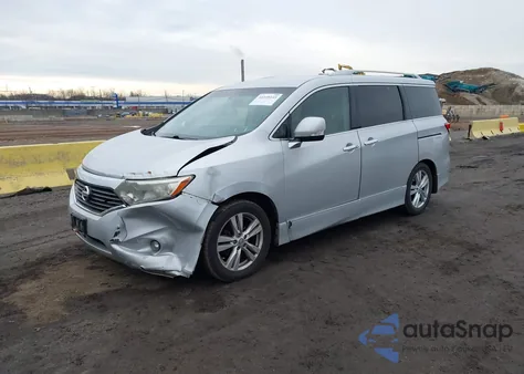 2011 Nissan Quest Sl из США, поврежденный, VIN JN8AE2KP5B9009131